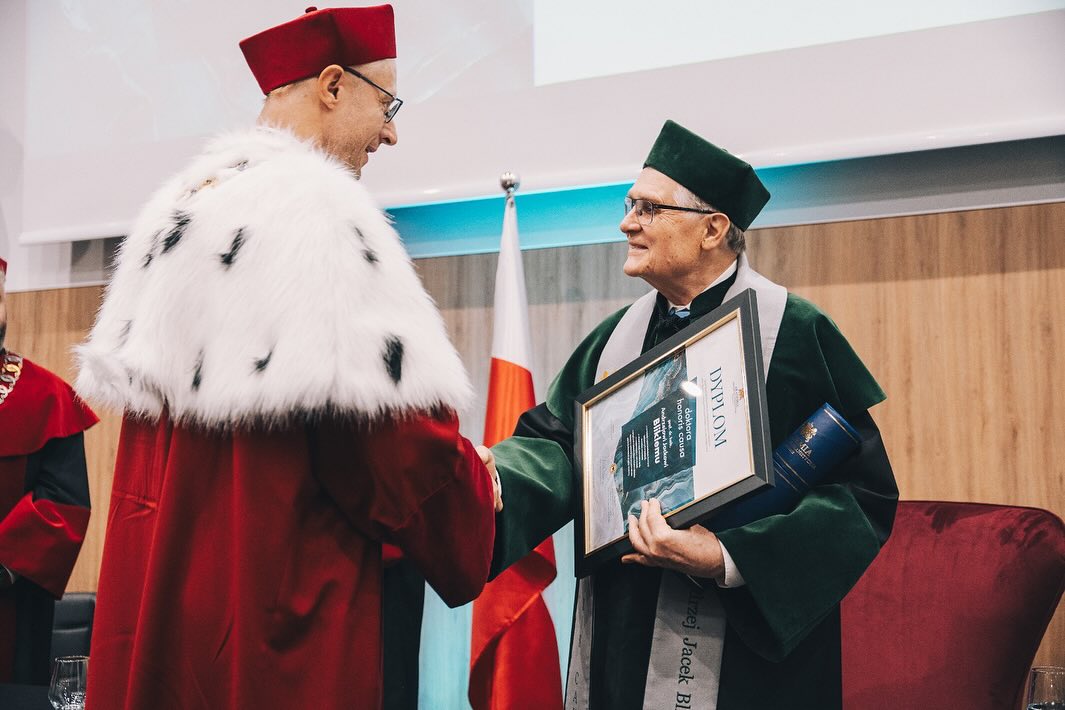 Prof. AndrzejBlikle - doktor honoris causa AEH w Wwie