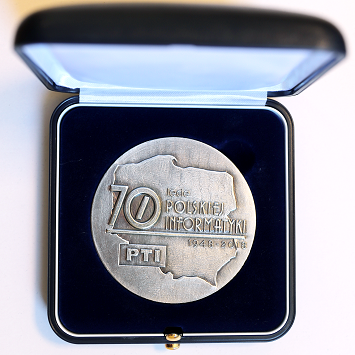 Medal 70-lecia polskiej informatyki