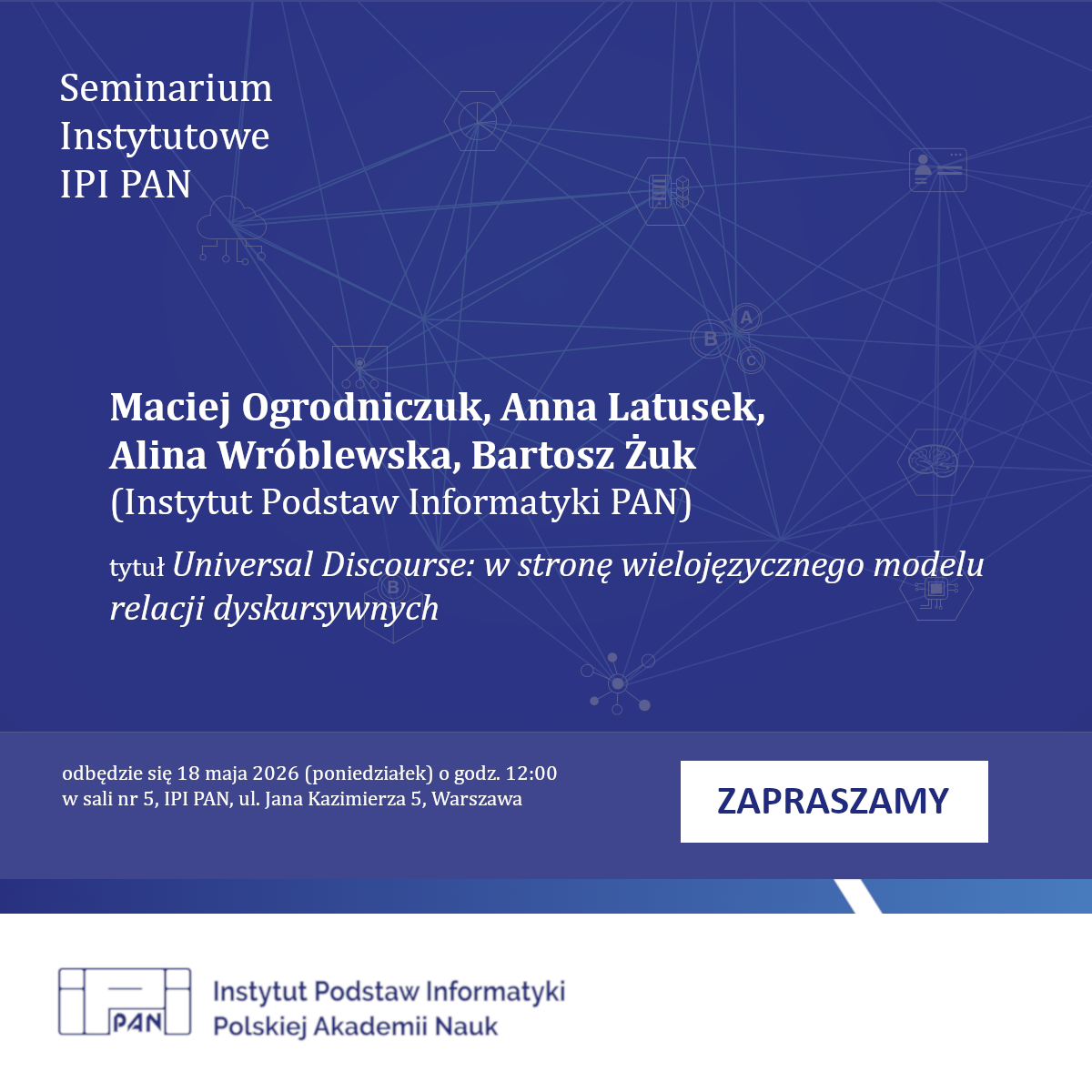 Zaproszenie na seminarium