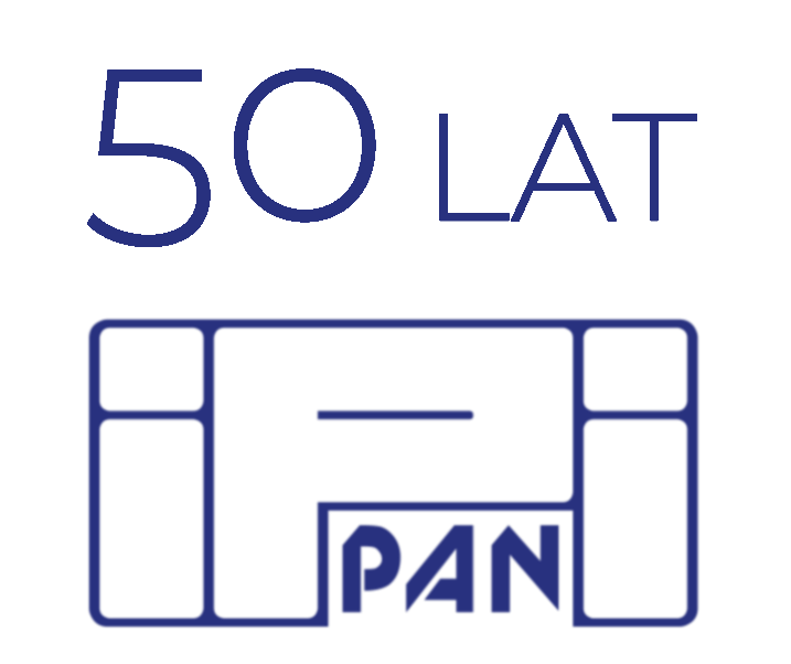 Logotyp 50-lecie IPIPAN