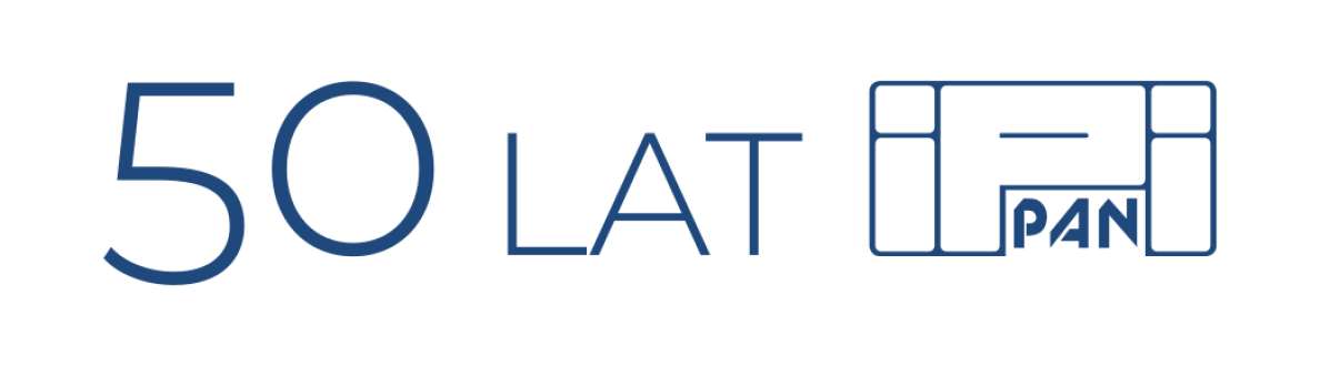 Logotyp 50-lecie IPIPAN